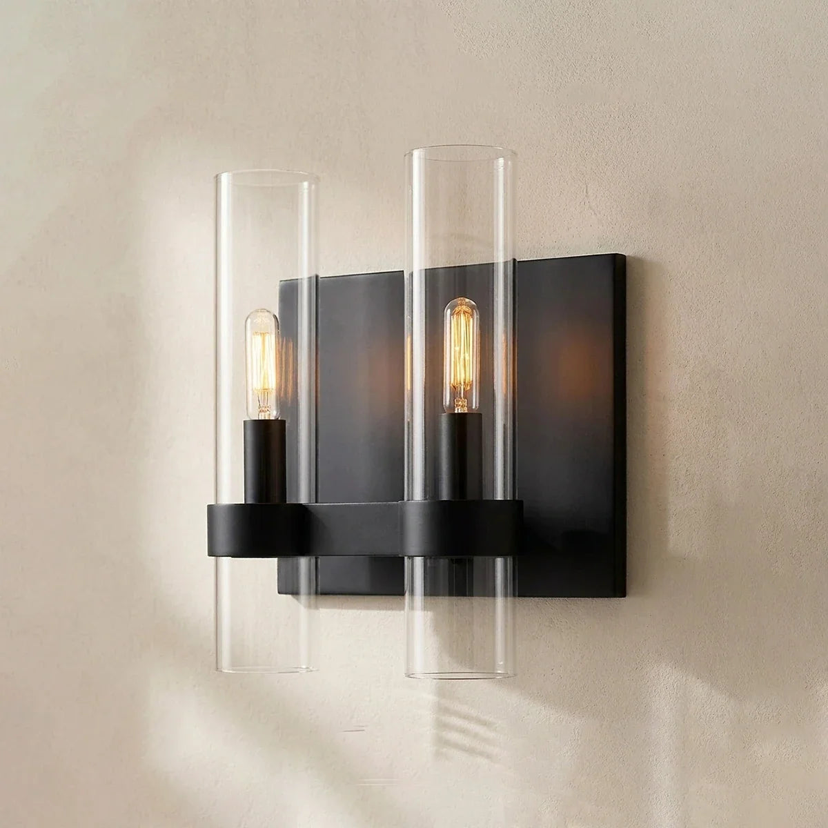 Ellery Glass Cylinder Wall Sconce – Glass detail 25