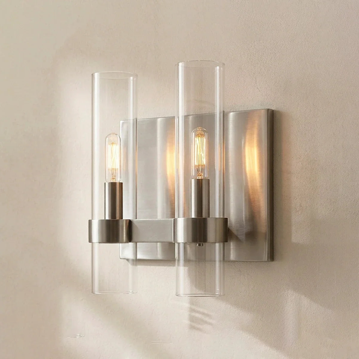 Ellery Glass Cylinder Wall Sconce – Glass detail 26