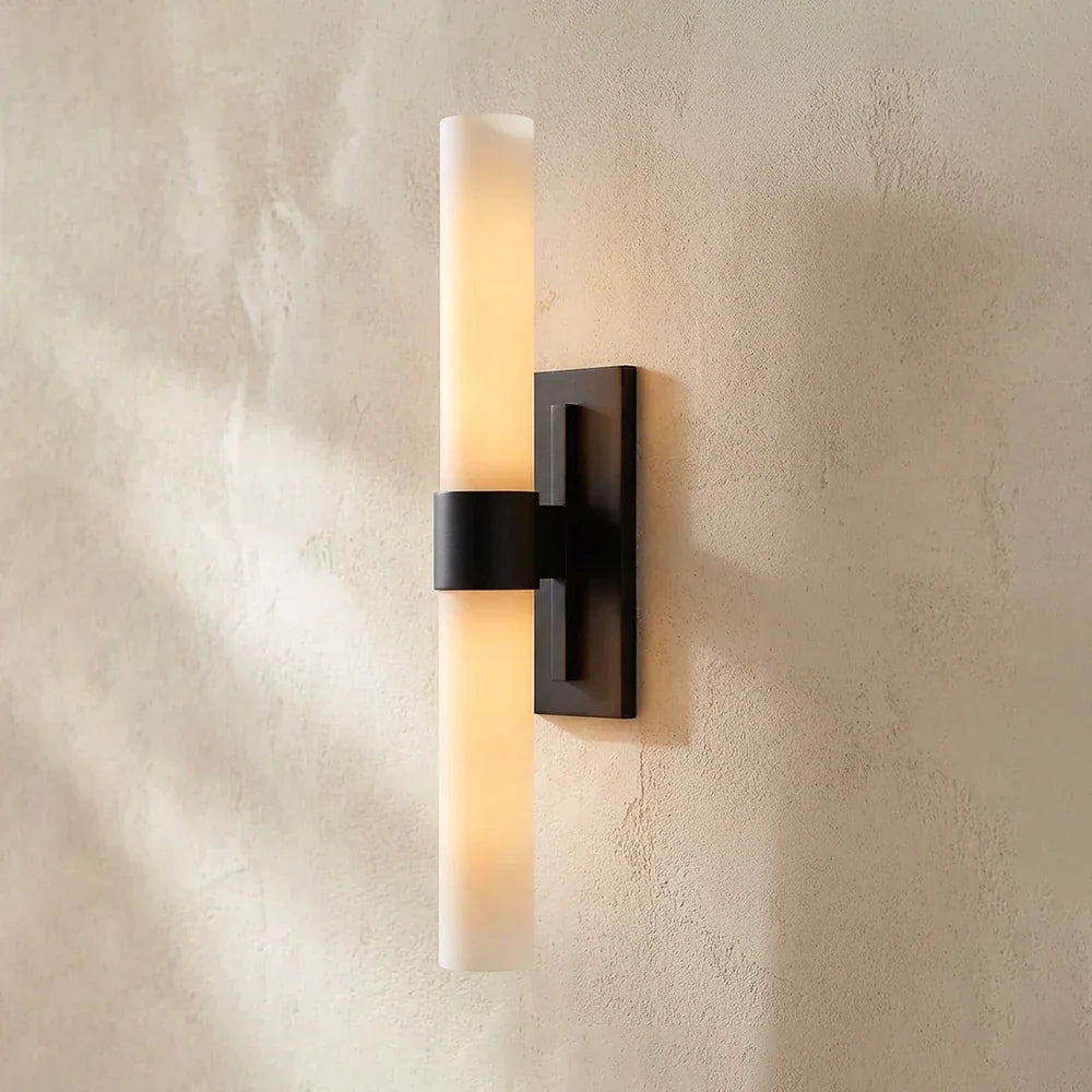 Ellery Glass Cylinder Wall Sconce – Glass detail 31