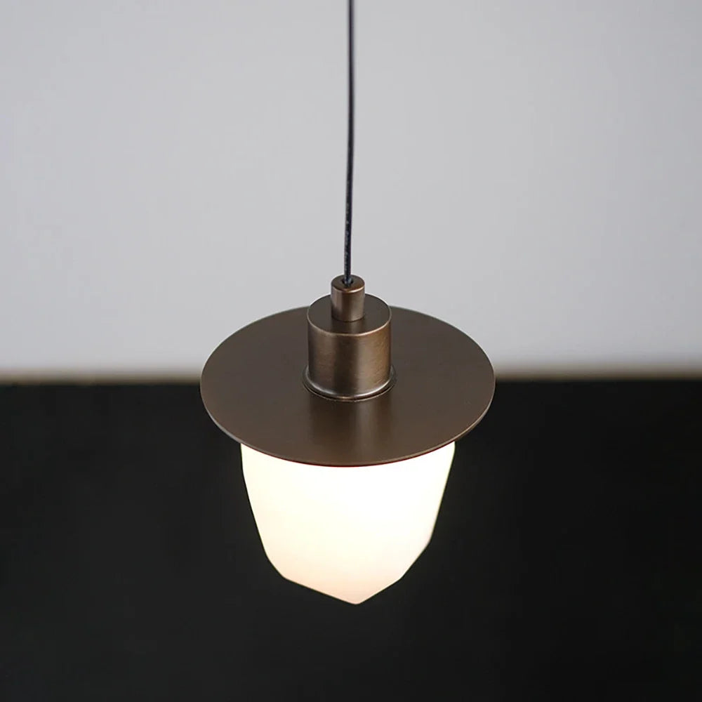 Faceted Alabaster Pendant Light – Alabaster detail 14