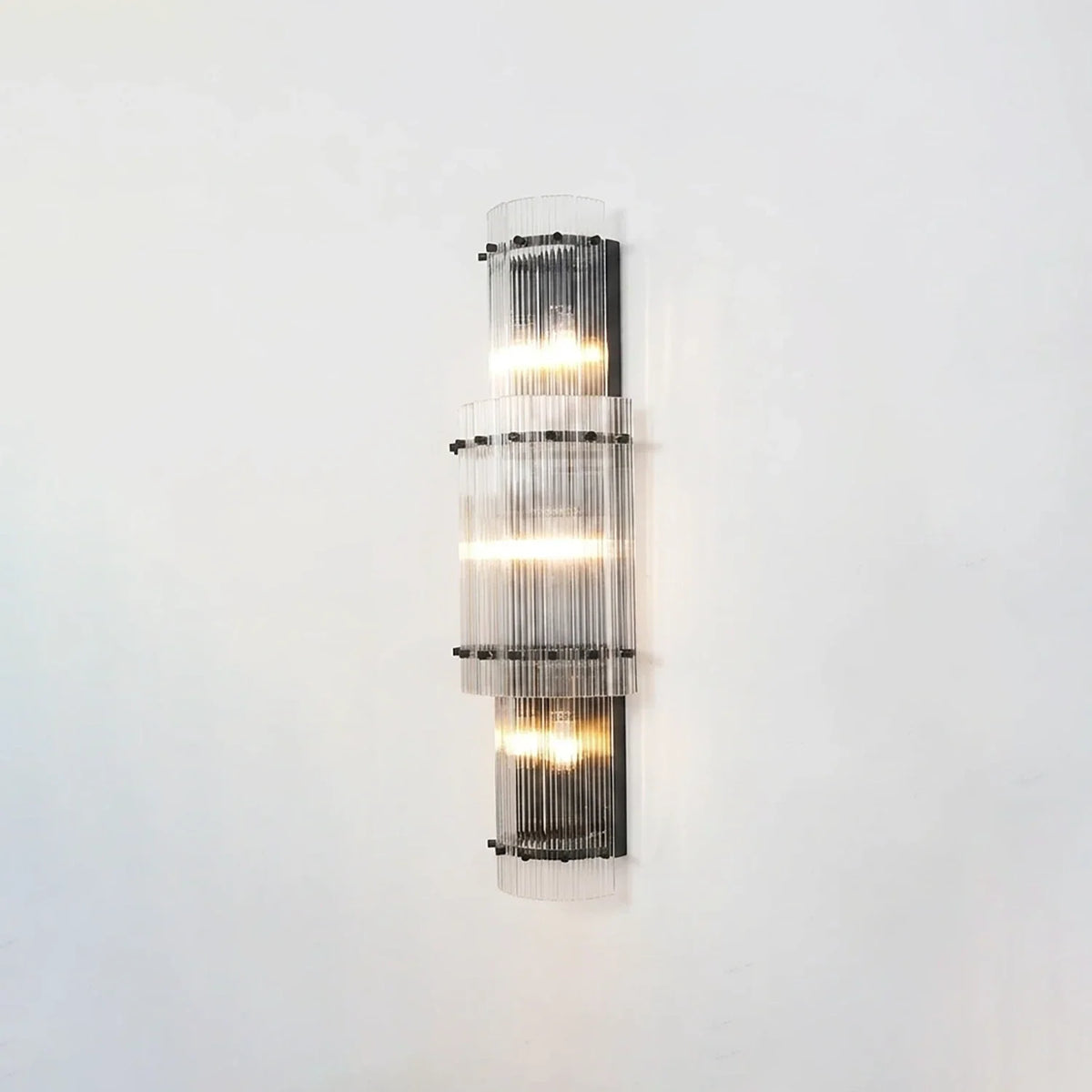 Fluted Glass Rod Wall Sconce – Glass detail 22