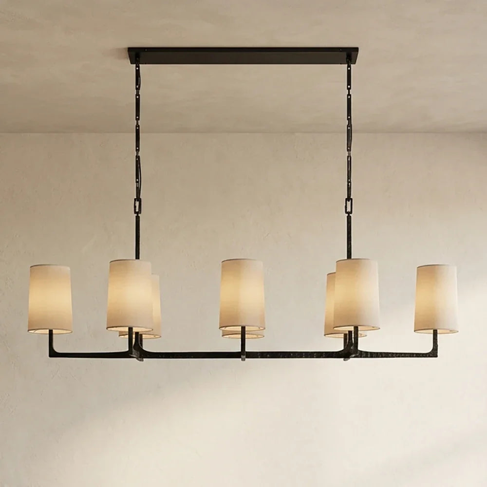 Garrick Hammered Brass Chandelier – Brass detail 31