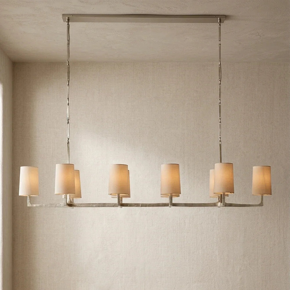 Garrick Hammered Brass Chandelier – Brass detail 35
