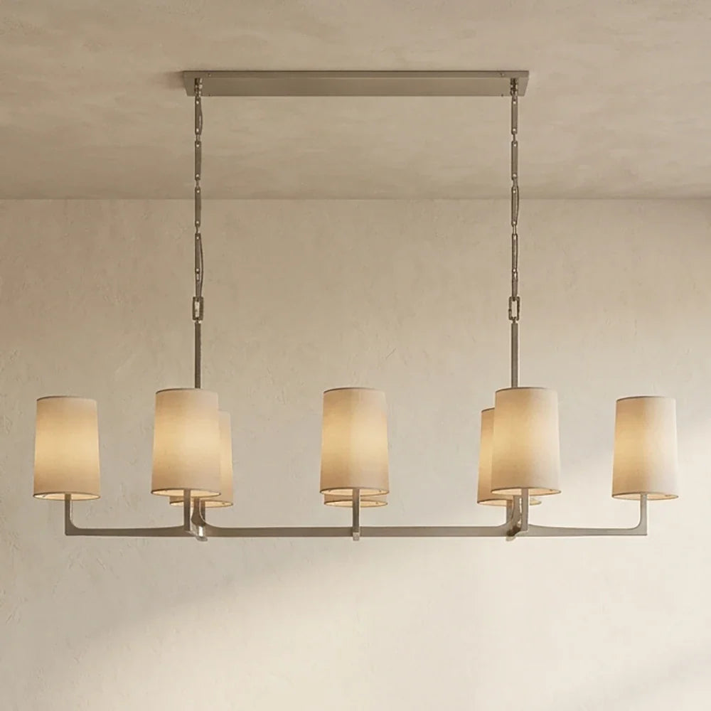 Garrick Hammered Brass Chandelier – Brass detail 32