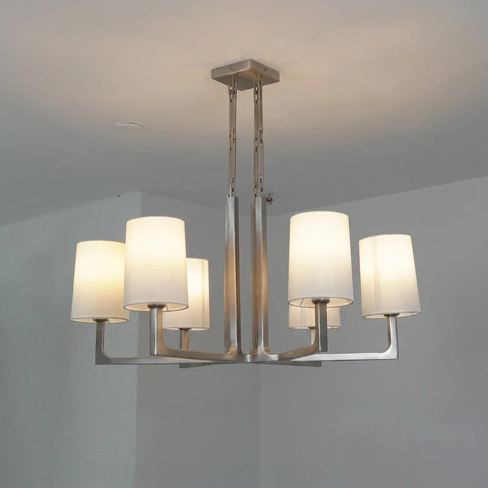 Garrick Hammered Brass Chandelier – Brass detail 23