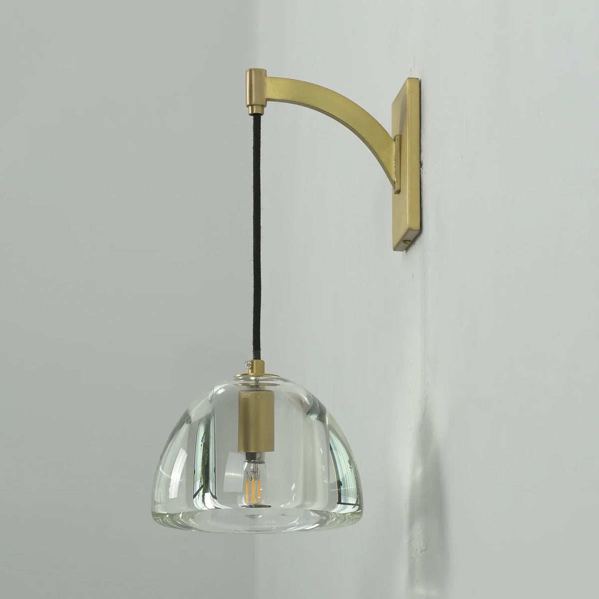Halden Arched Crystal Wall Sconce – Crystal detail 17