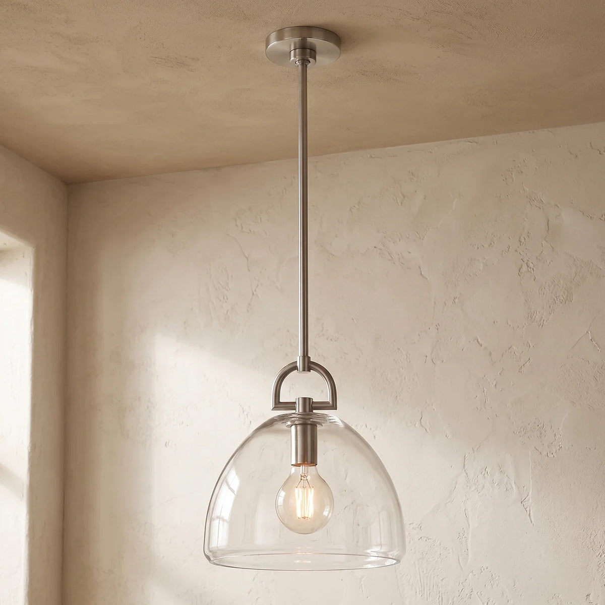 Halden Stirrup Clear Glass Crystal Pendant Light – Crystal detail 20