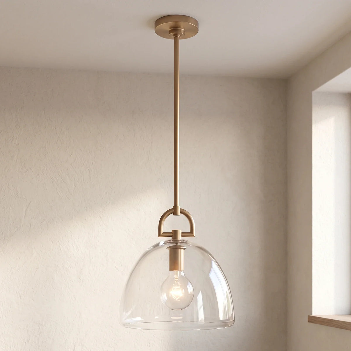 Halden Stirrup Clear Glass Crystal Pendant Light – Crystal detail 18