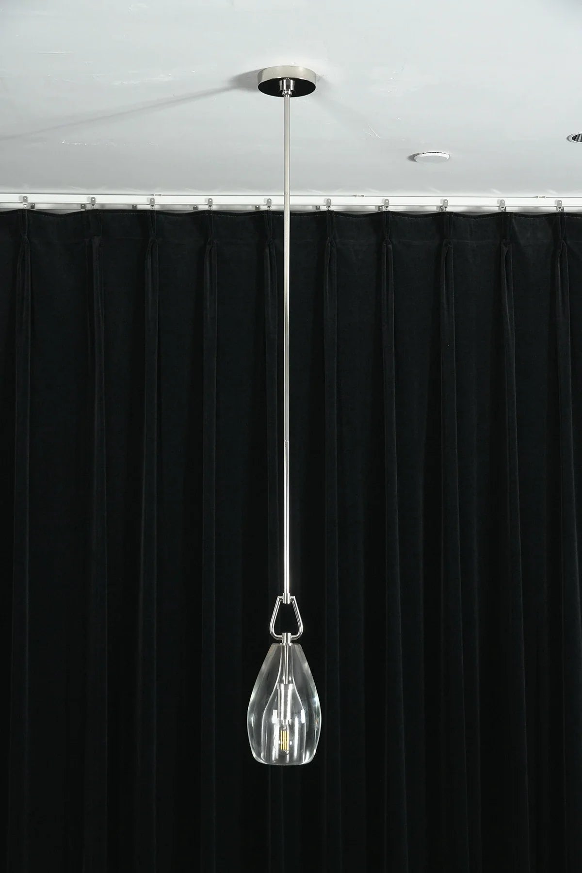 Halden Stirrup Clear Glass Crystal Pendant Light – Crystal detail 12