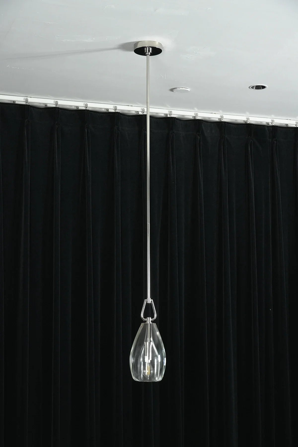 Halden Stirrup Clear Glass Crystal Pendant Light – Crystal detail 13