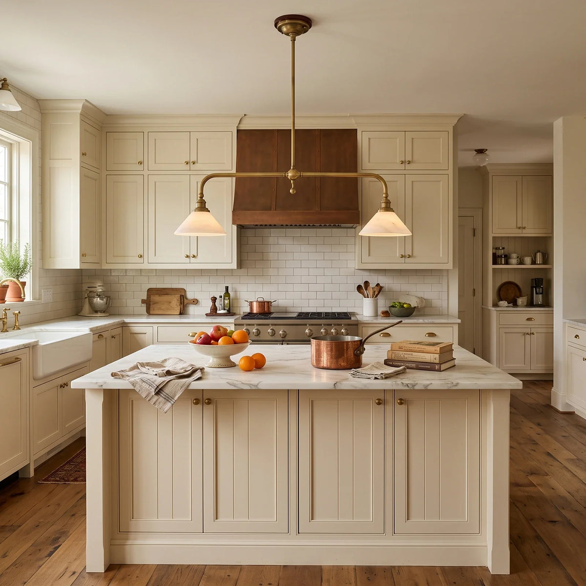 Harlowe Alabaster Two-Light Pendant Light – Alabaster detail 4