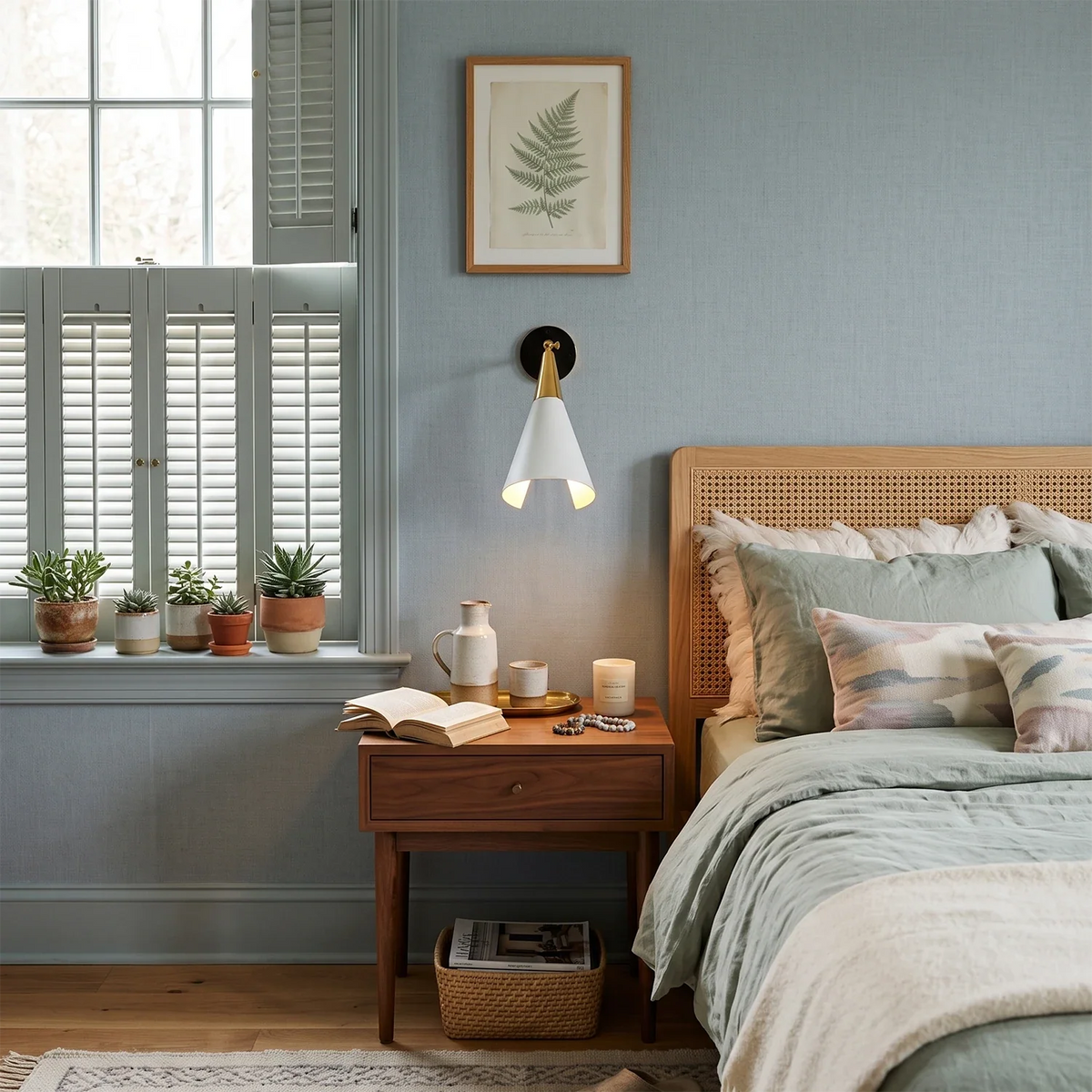Leland Pivoting Cone Brass Wall Sconce – Brass detail 5