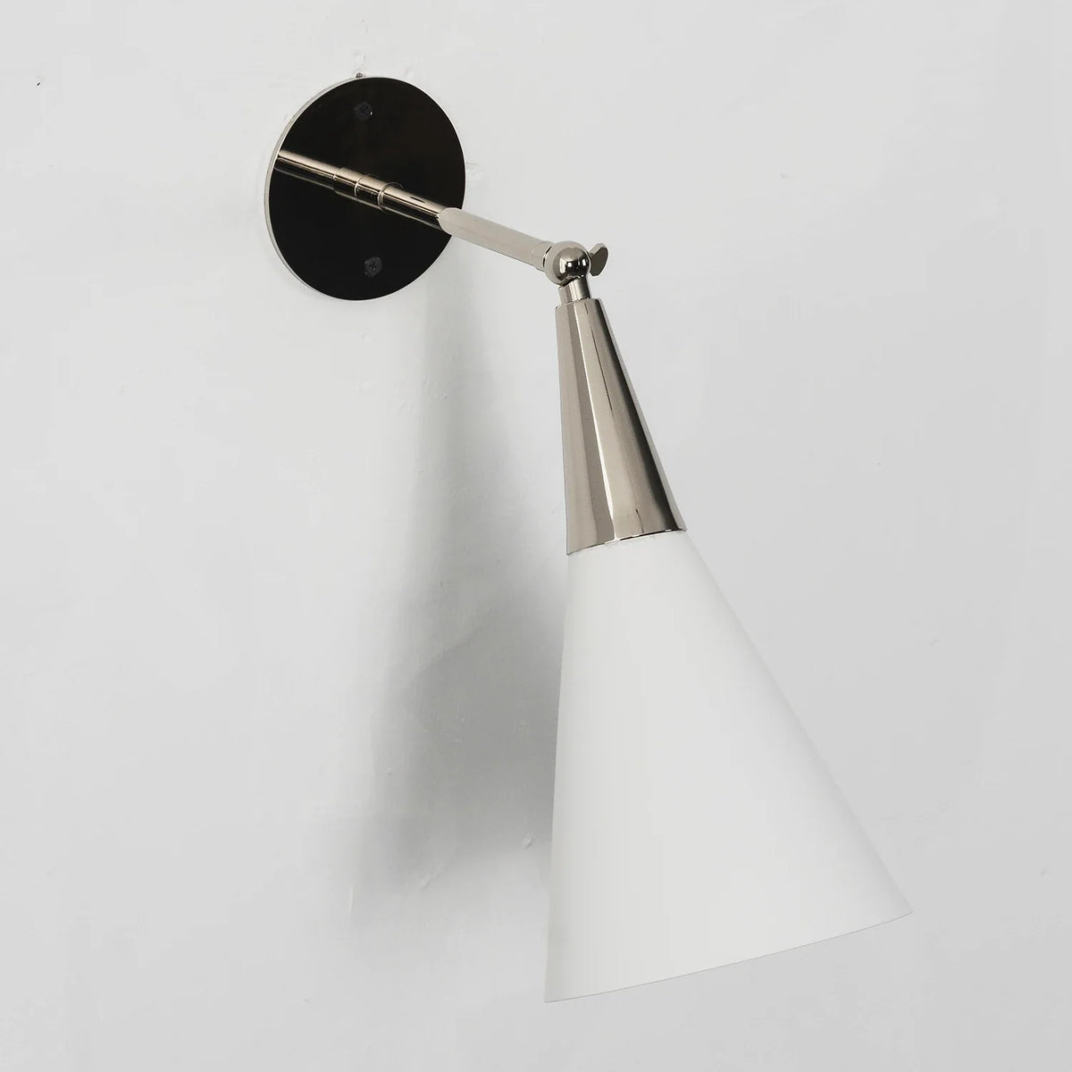 Leland Pivoting Cone Brass Wall Sconce – Brass detail 35