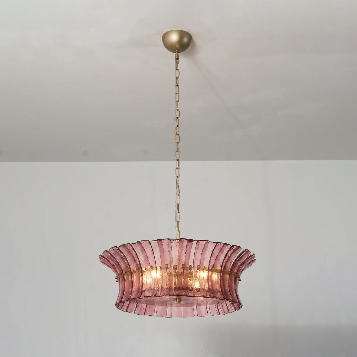 Lido Textured Glass Chandelier – Glass detail 29