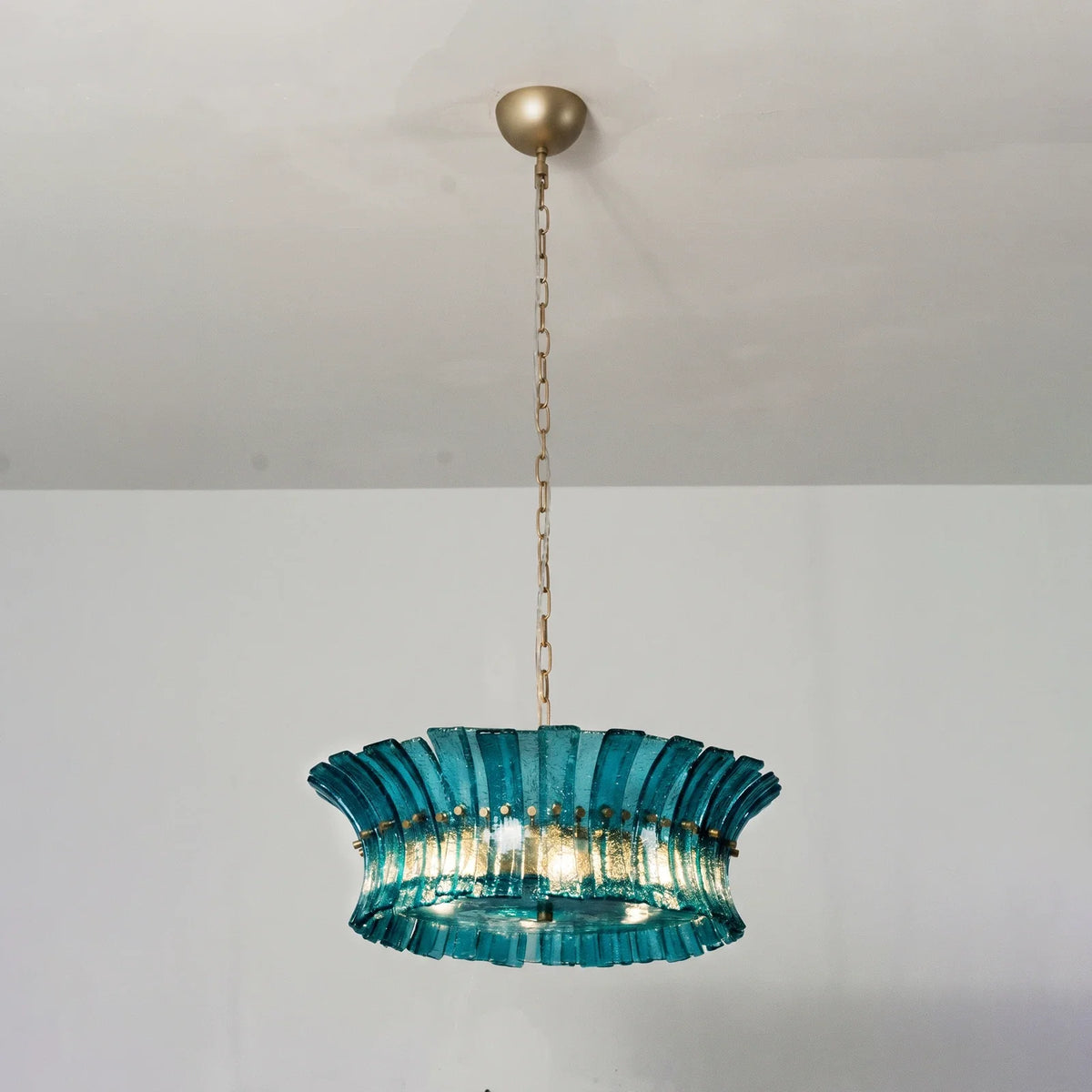 Lido Textured Glass Chandelier – Glass detail 27