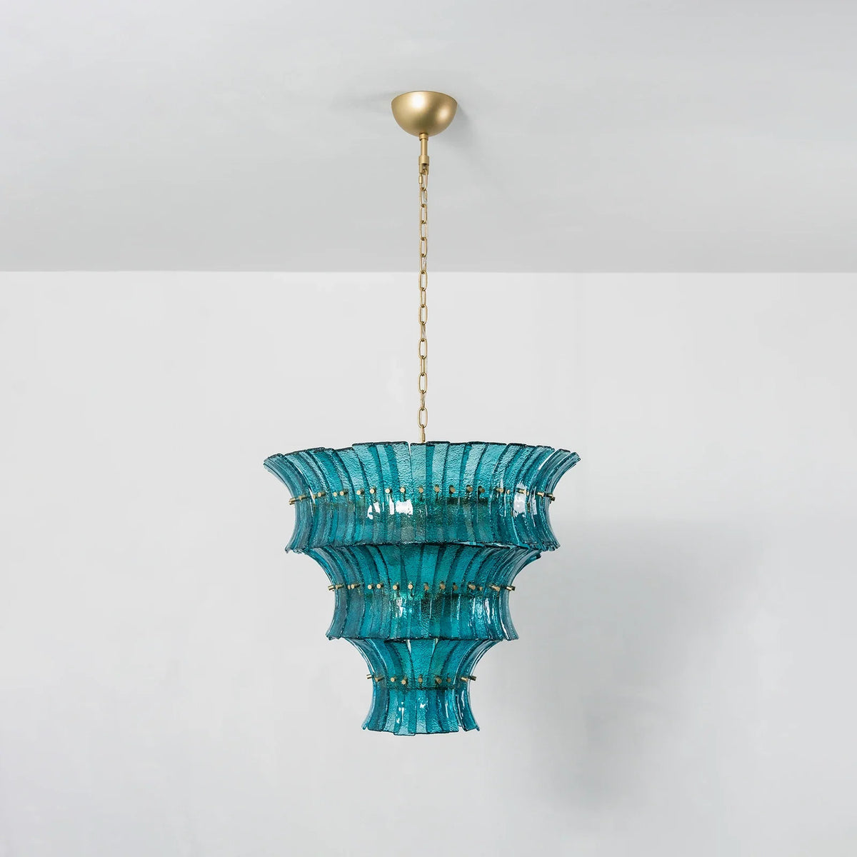Lido Textured Glass Chandelier – Glass detail 33