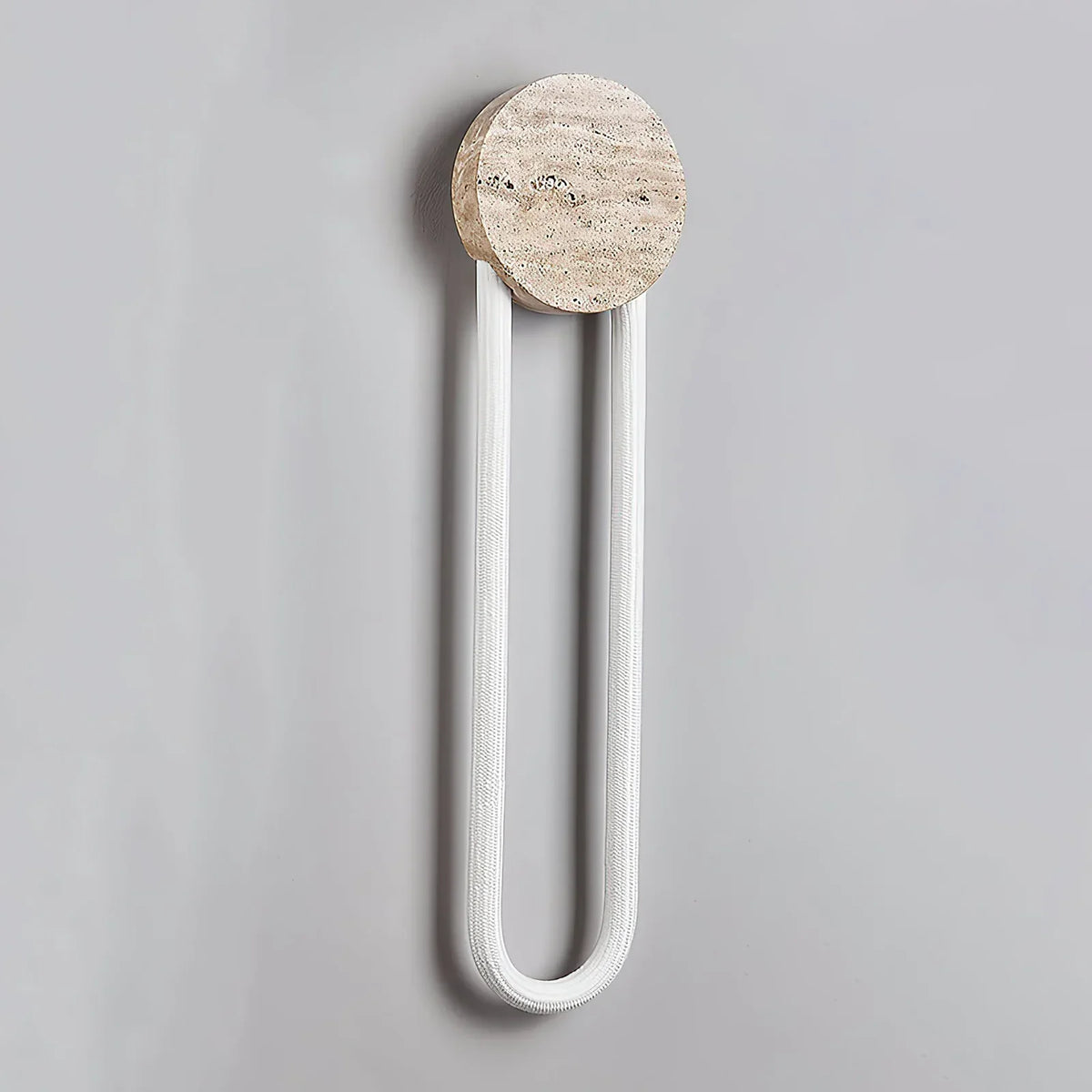 Long Strip Ra Travertine Wall Lamp – Travertine detail 14
