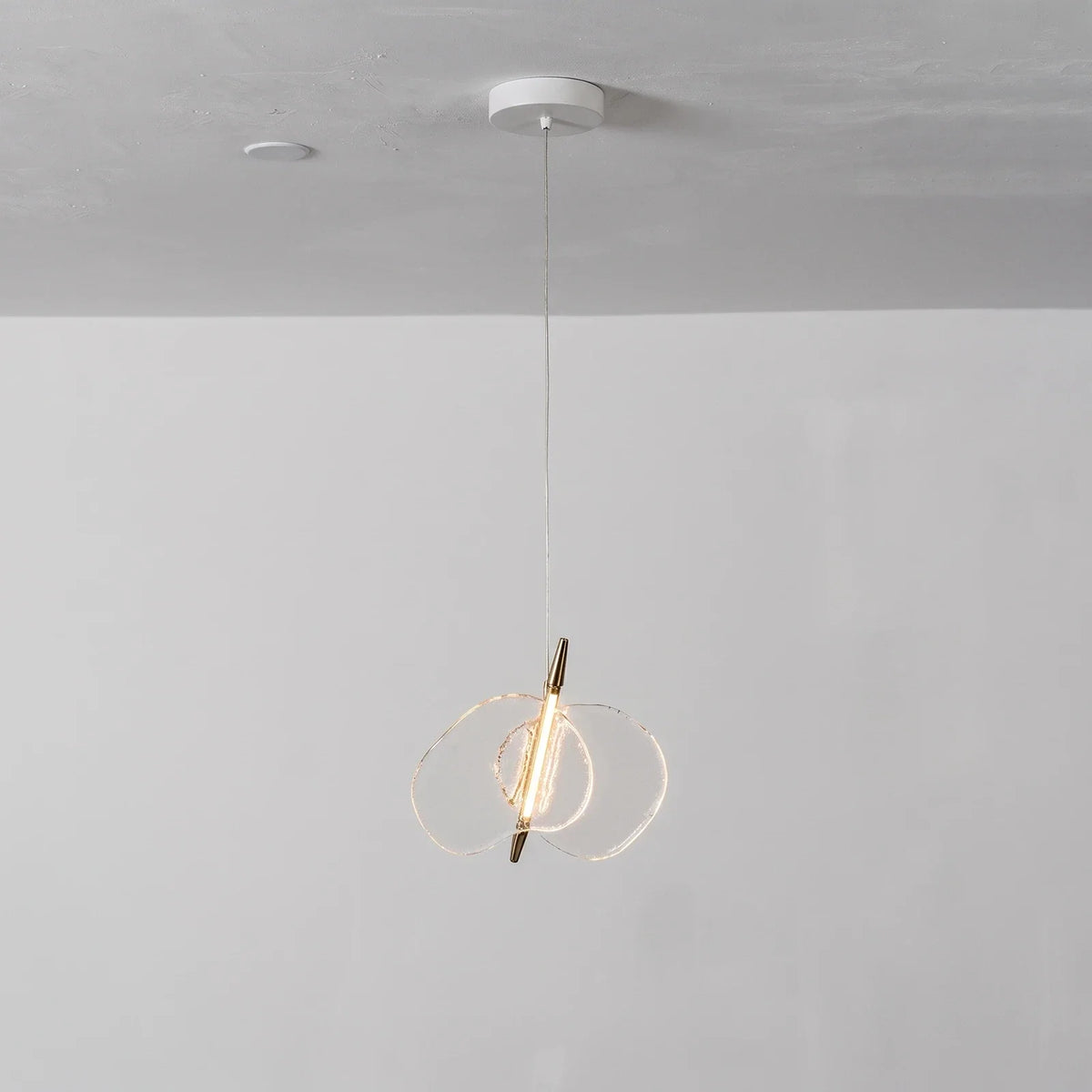 Lunelle Textured Glass Pendant Chandelier – Glass detail 21