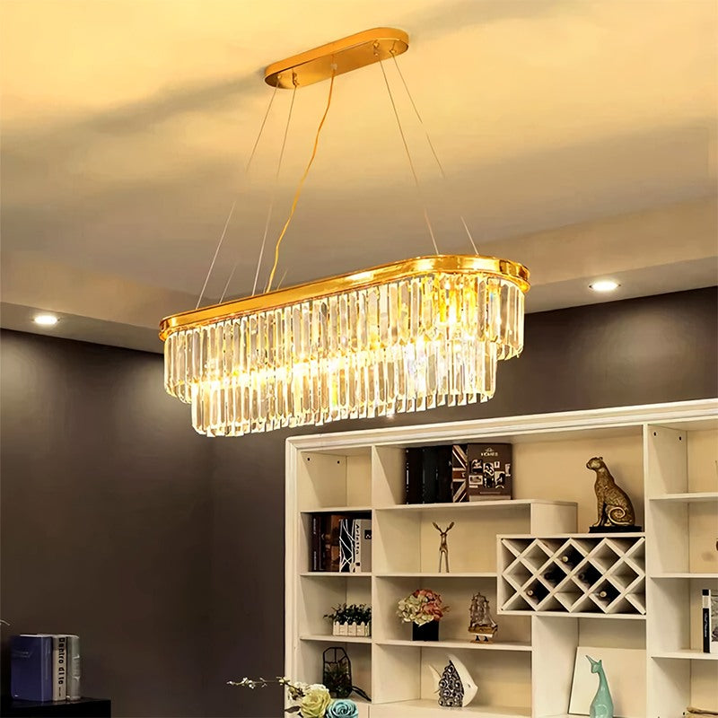 Light Crystal Chandelier for Living Room – Crystal detail 26