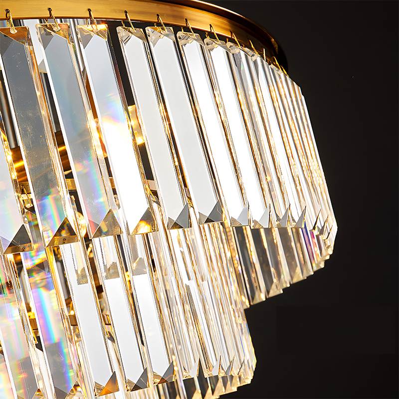 Light Crystal Chandelier for Living Room – Crystal detail 30