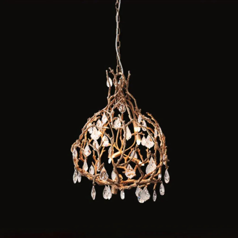 Magic Forest Vine Crystal Chandelier – Crystal detail 14