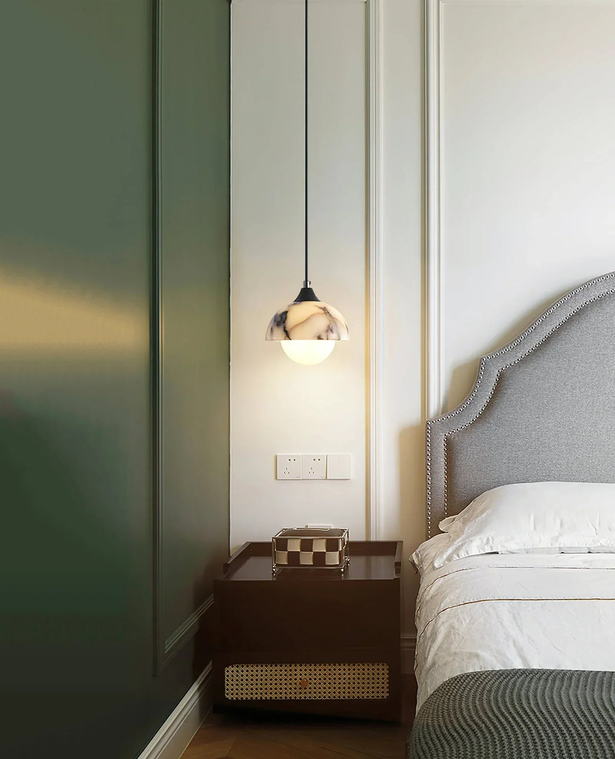 Marble Semicircular Artome Pendant Lamp – Marble detail 8