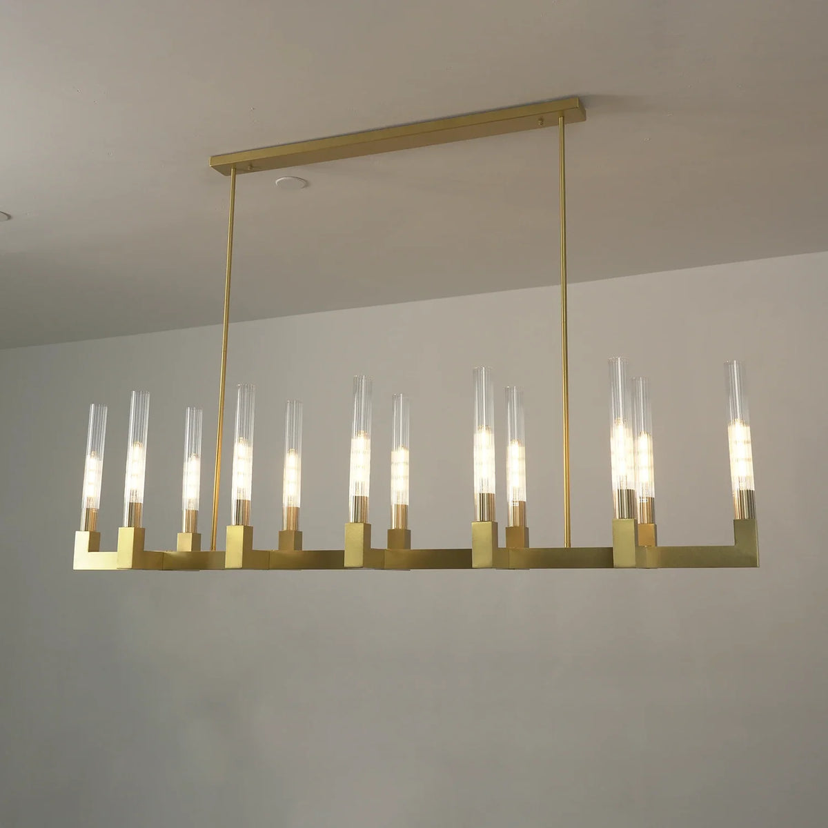 Alden Candle Ring Glass Chandelier – Glass detail 24