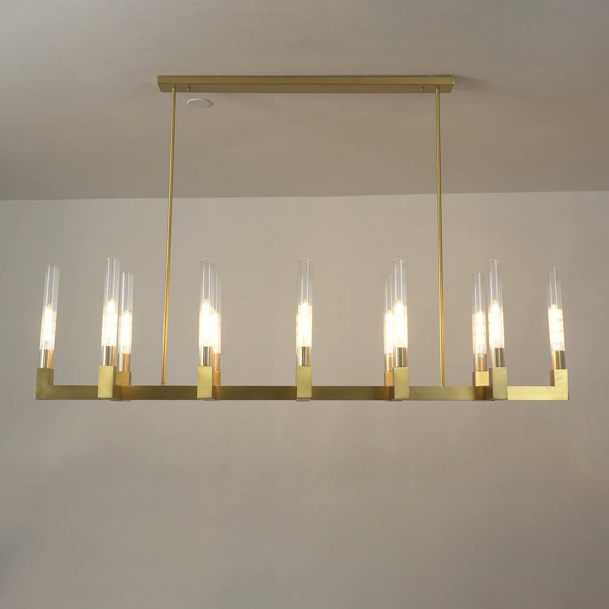 Alden Candle Ring Glass Chandelier – Glass detail 25