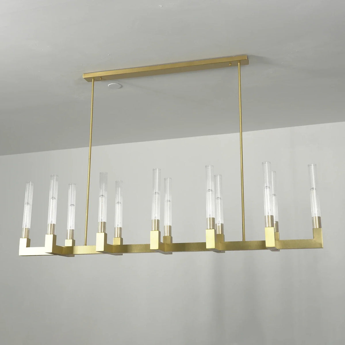 Alden Candle Ring Glass Chandelier – Glass detail 26