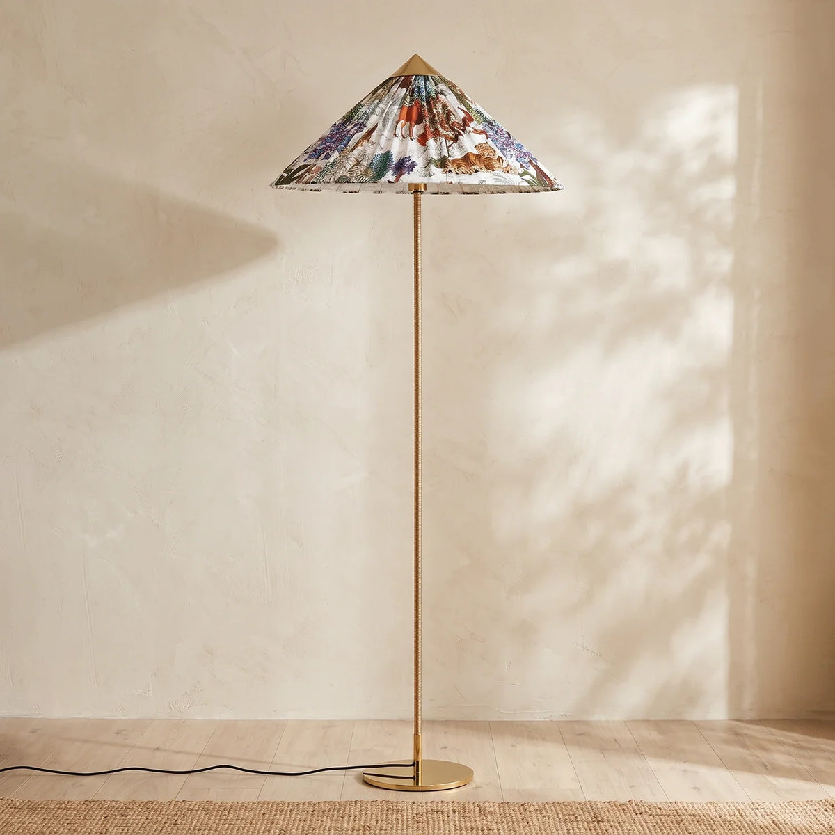 Marlowe Conical Shade Iron Floor Lamp – Iron detail 38