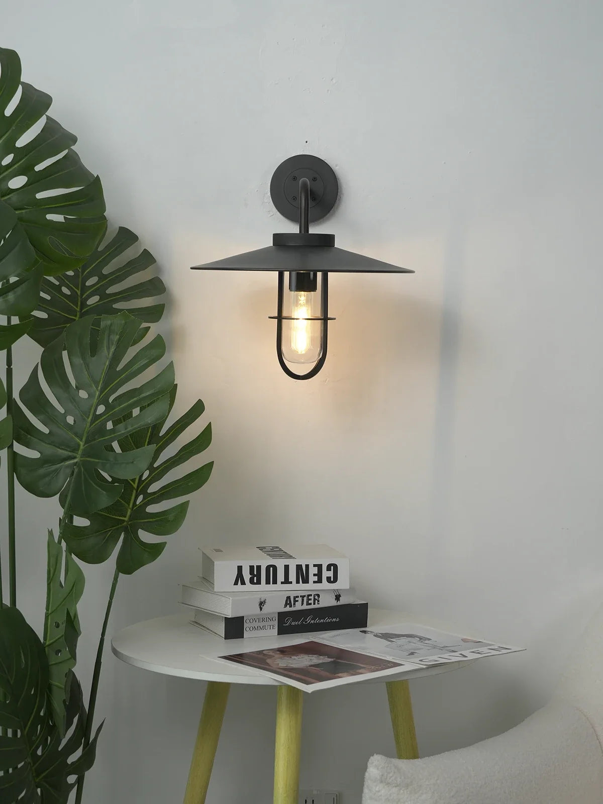Merrick Harbor Cage Glass Wall Sconce – Glass detail 14