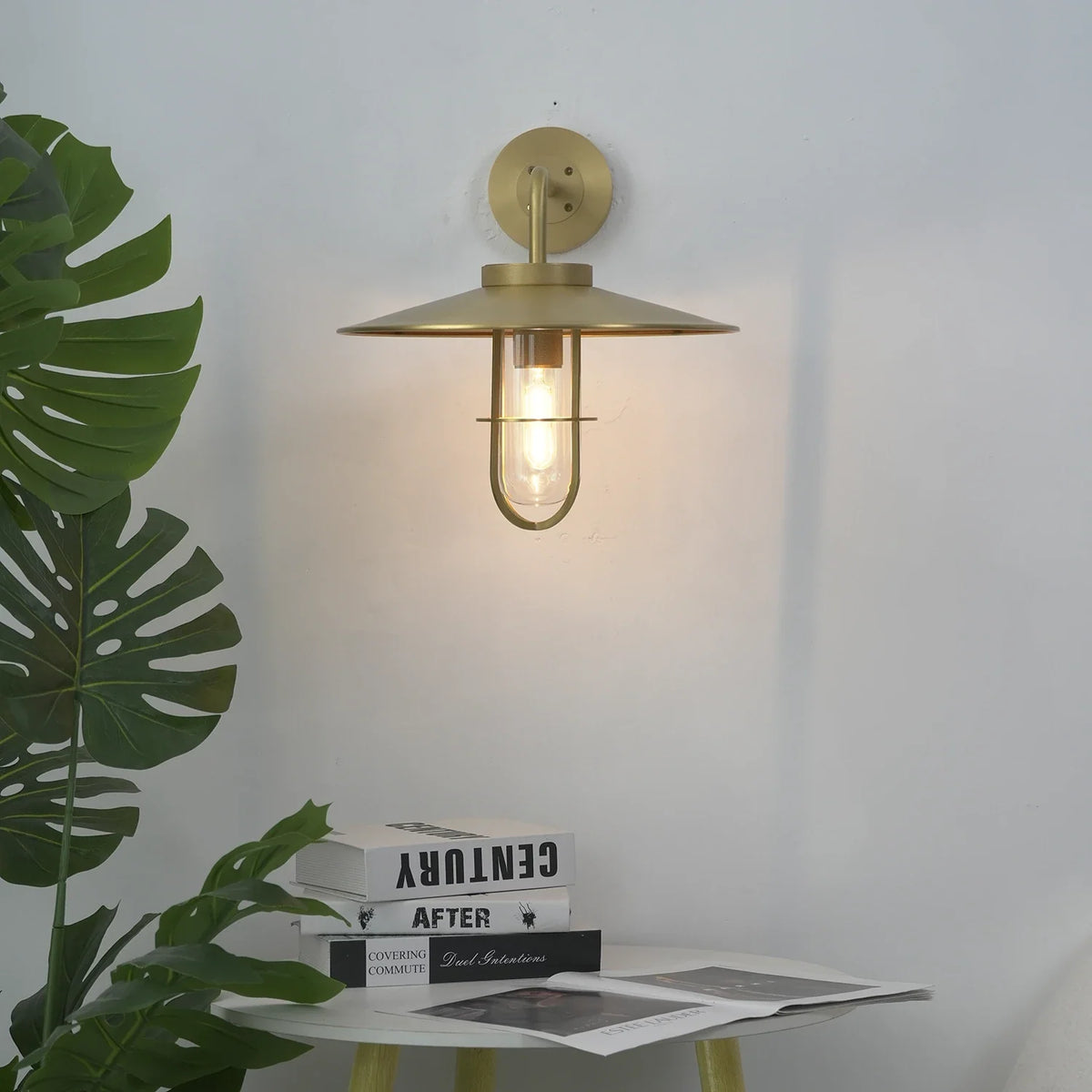Merrick Harbor Cage Glass Wall Sconce – Glass detail 10