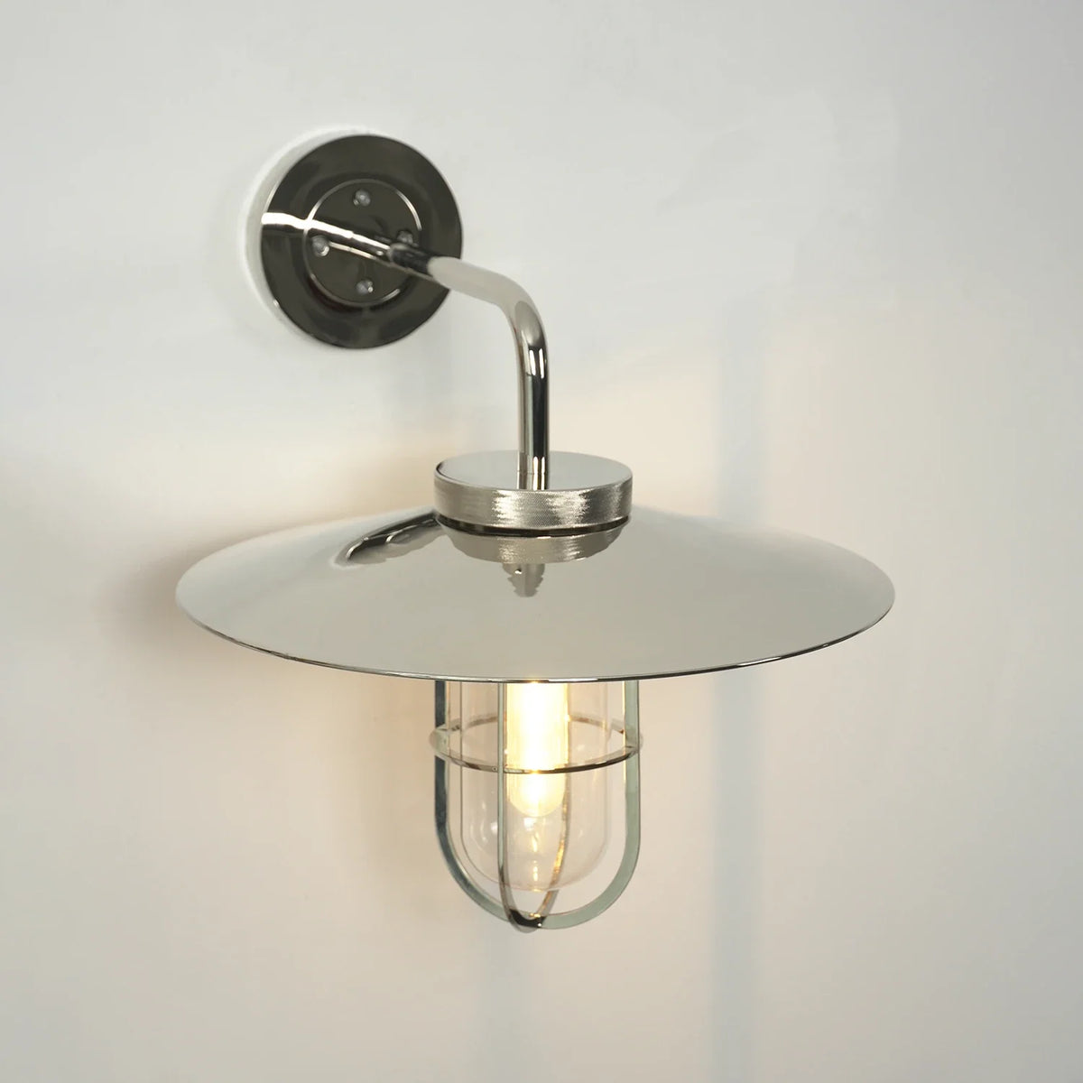Merrick Harbor Cage Glass Wall Sconce – Glass detail 28