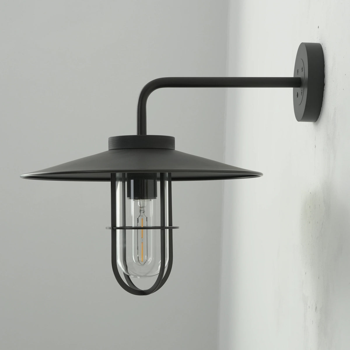 Merrick Harbor Cage Glass Wall Sconce – Glass detail 29