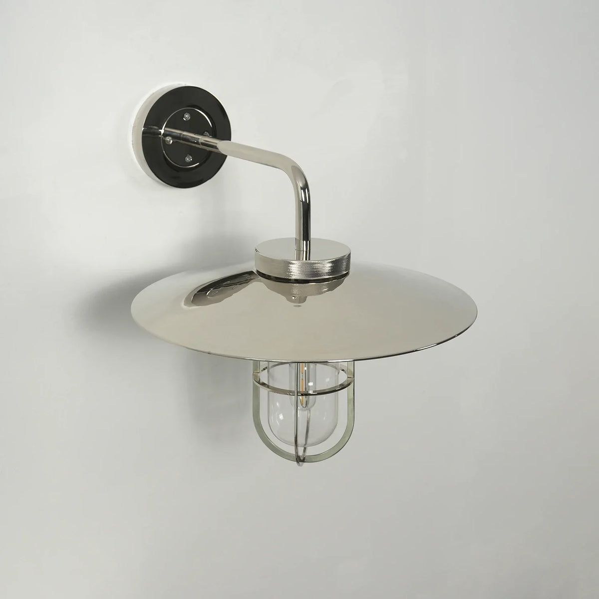 Merrick Harbor Cage Glass Wall Sconce – Glass detail 32