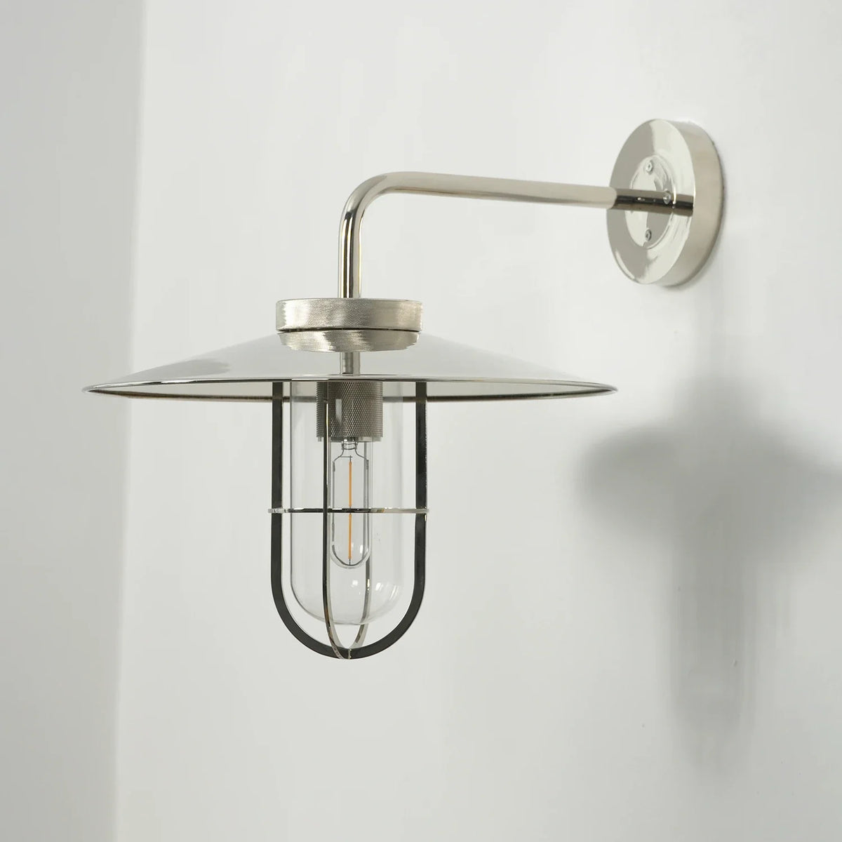 Merrick Harbor Cage Glass Wall Sconce – Glass detail 33
