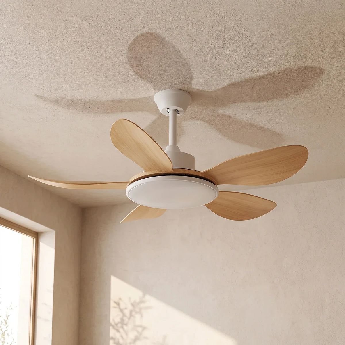 Minimalist Brinley Ceiling Fan Lights Copper – Copper detail 16
