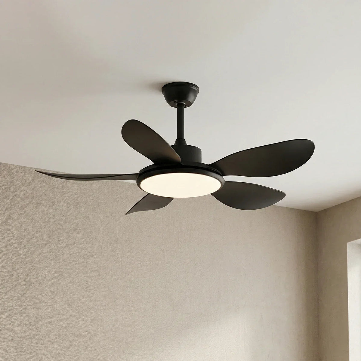 Minimalist Brinley Ceiling Fan Lights Copper – Copper detail 12