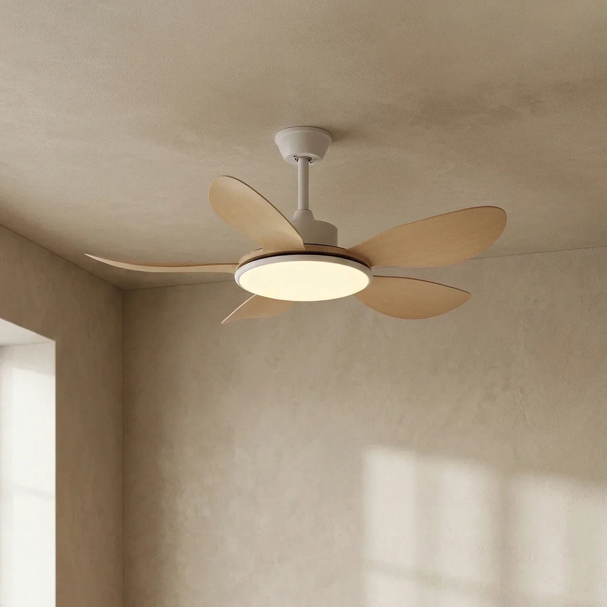 Minimalist Brinley Ceiling Fan Lights Copper – Copper detail 11