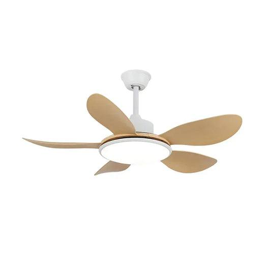Minimalist Brinley Ceiling Fan Lights Copper