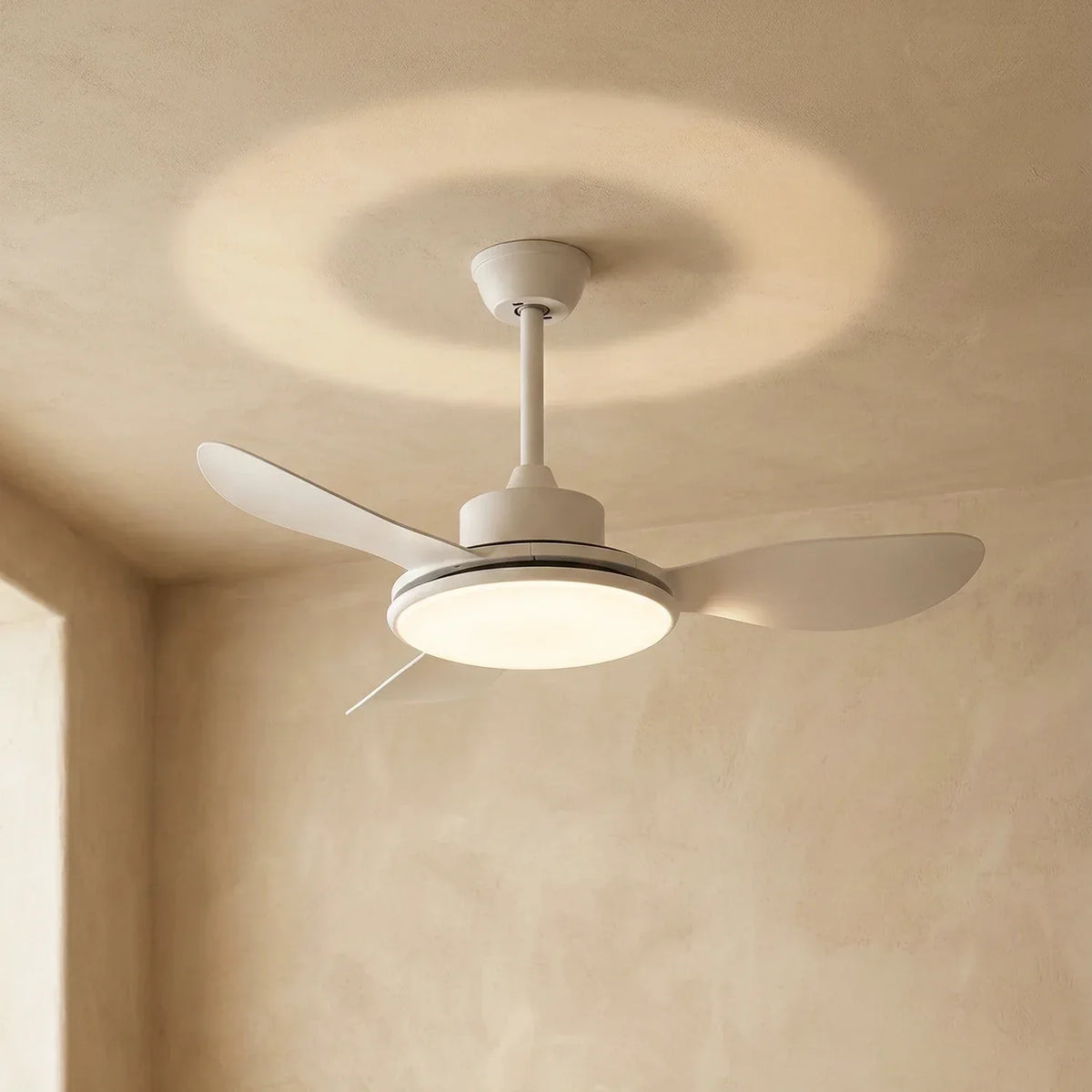 Minimalist Brinley Ceiling Fan Lights Copper – Copper detail 14