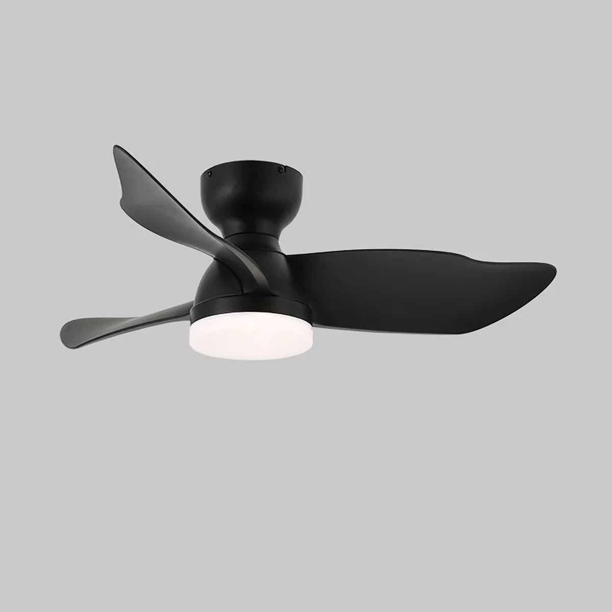 Minimalist Calix 3 Blade Copper Ceiling Fan Light – Copper detail 17