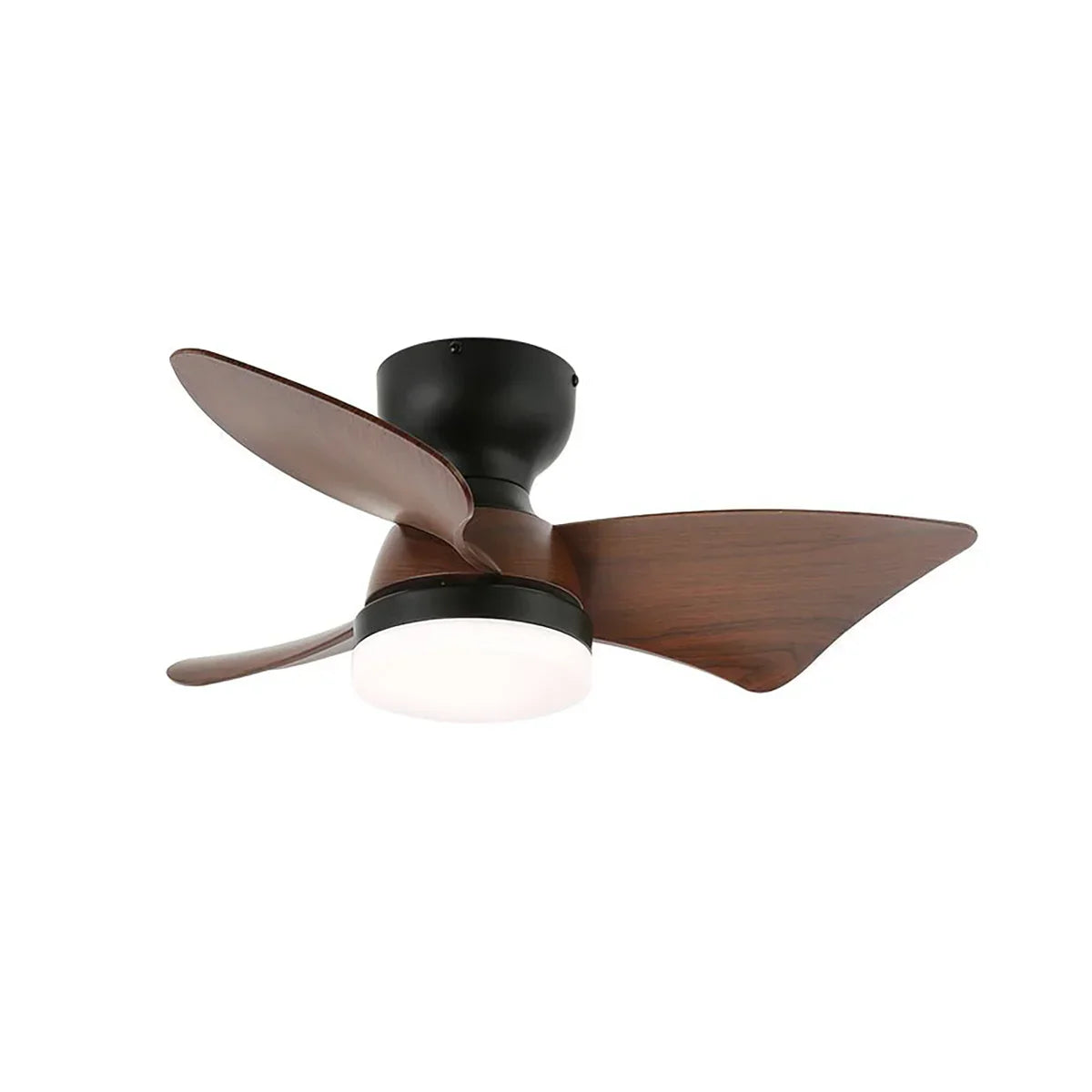 Minimalist Calix 3 Blade Copper Ceiling Fan Light – Copper detail 20