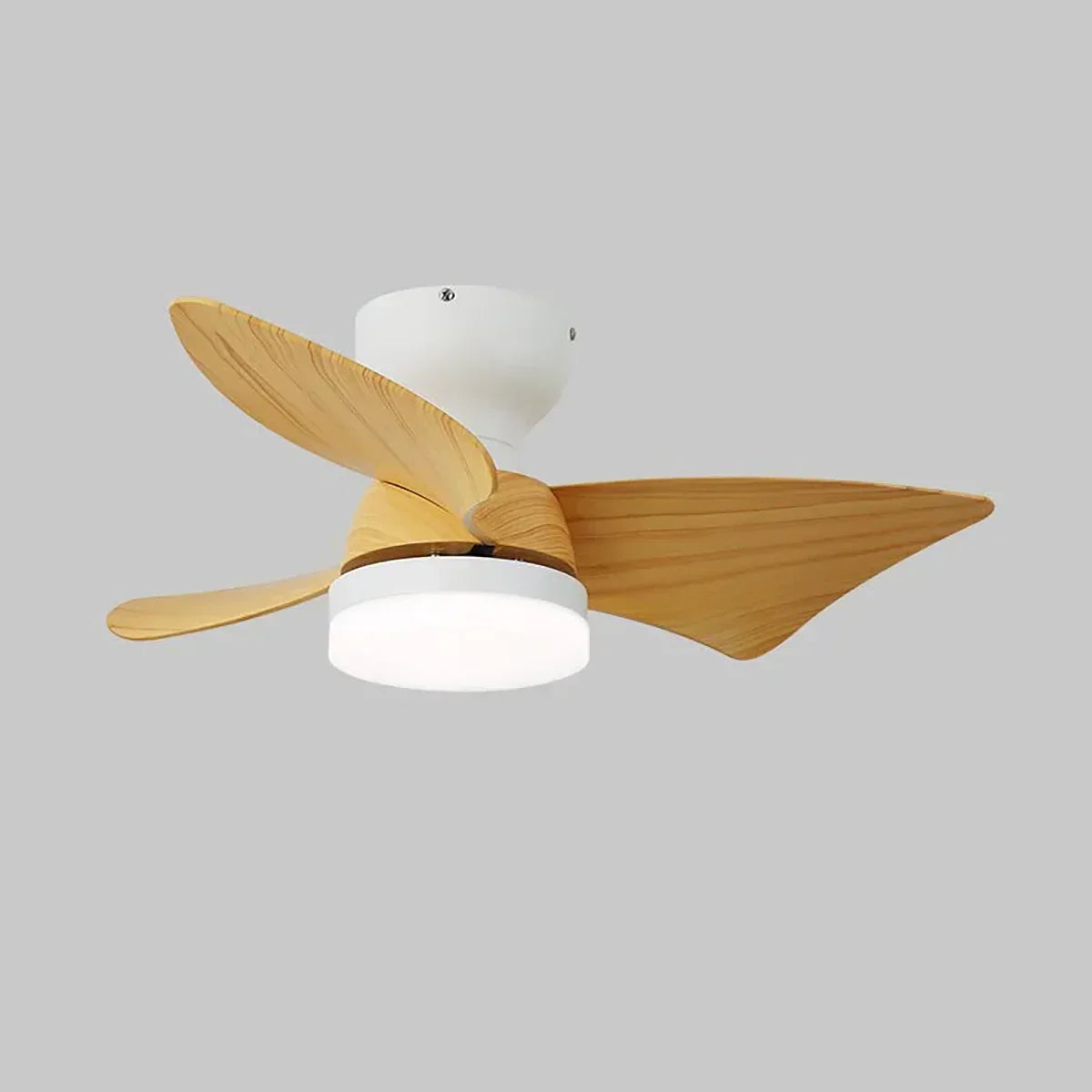 Minimalist Calix 3 Blade Copper Ceiling Fan Light – Copper detail 19