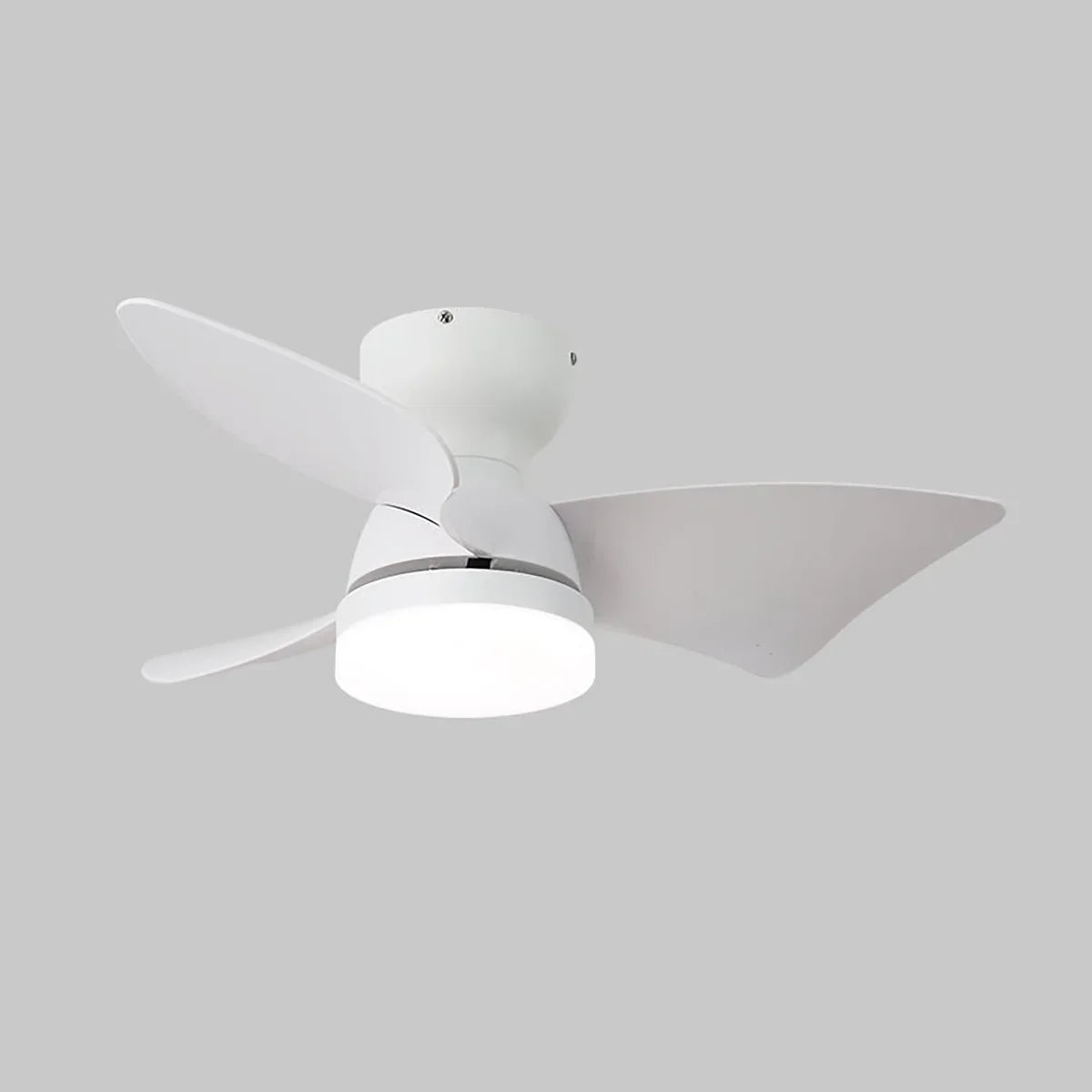 Minimalist Calix 3 Blade Copper Ceiling Fan Light – Copper detail 15