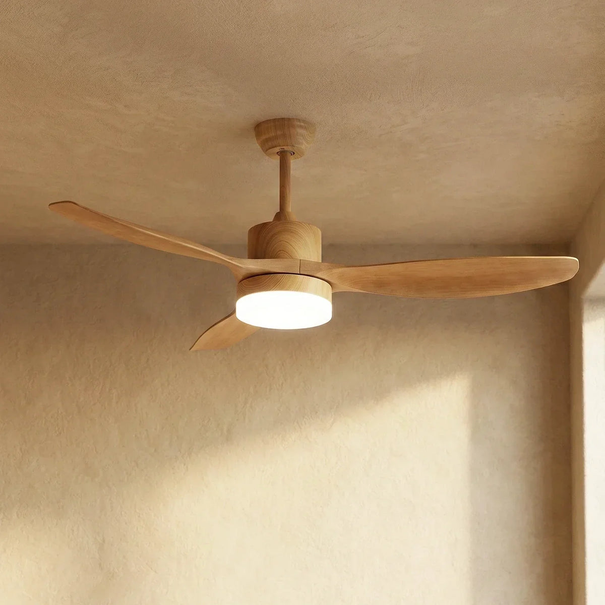 Modern Keltis Fan Blade Ceiling Lights Copper – Copper detail 14