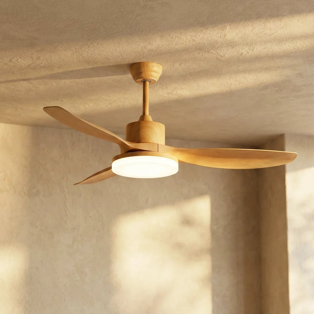 Modern Keltis Fan Blade Ceiling Lights Copper – Copper detail 13