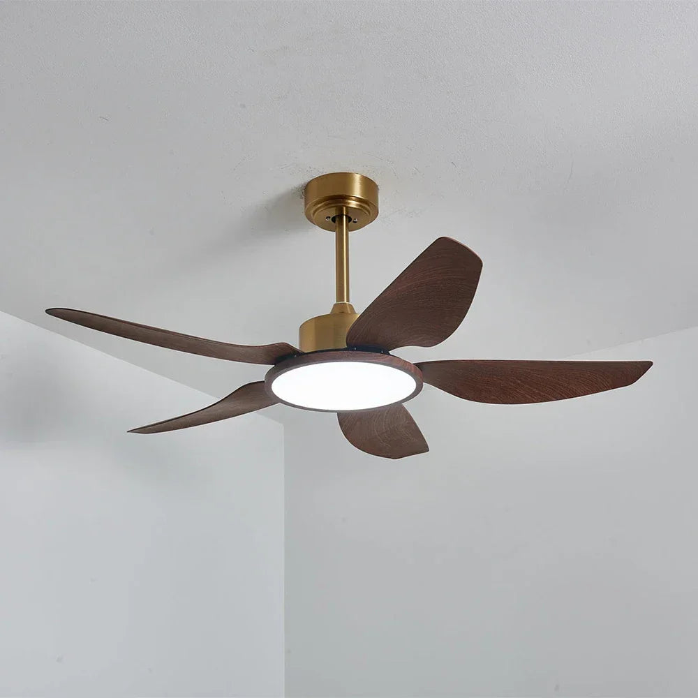 Modern Sirocco Breeze Copper Ceiling Fan Light – Copper detail 18