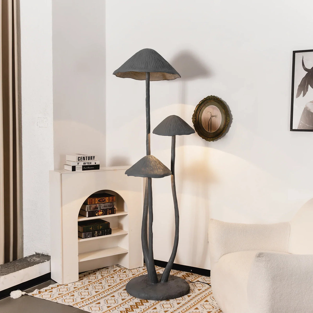 Mori Trio Mushroom Sculptural Floor Lamp – detail 9
