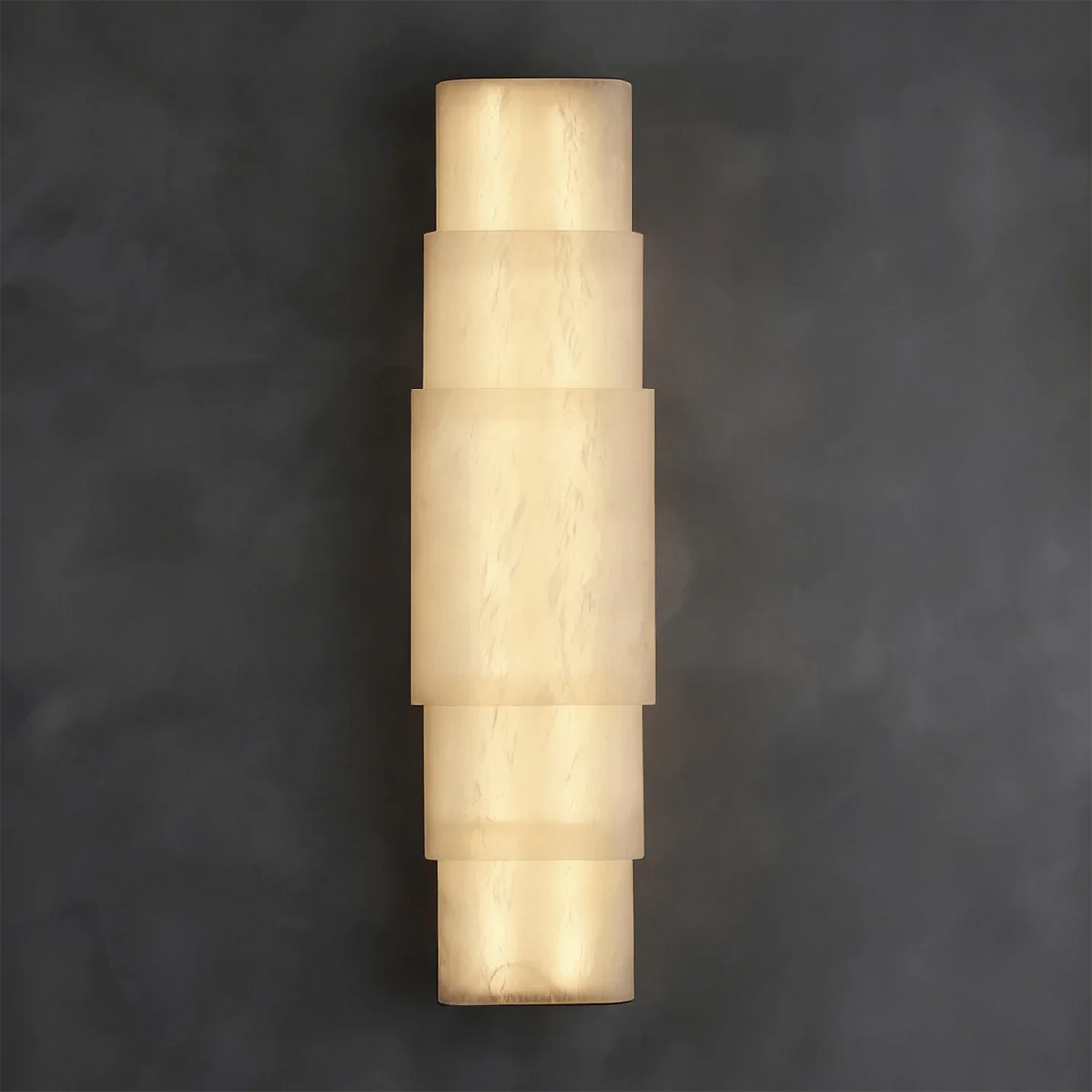 Multi Layer Stacked Alabaster Wall Lamp – Alabaster detail 15